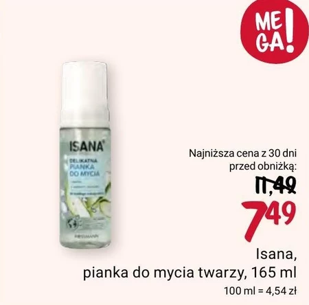 Pianka do mycia Isana