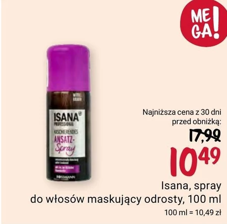 Spray maskujący odrosty Isana