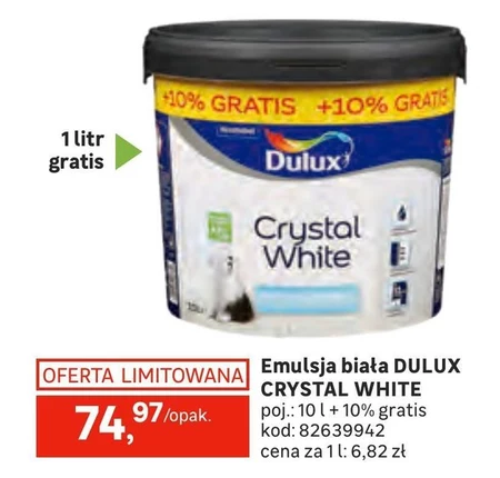 Emulsja biała Dulux