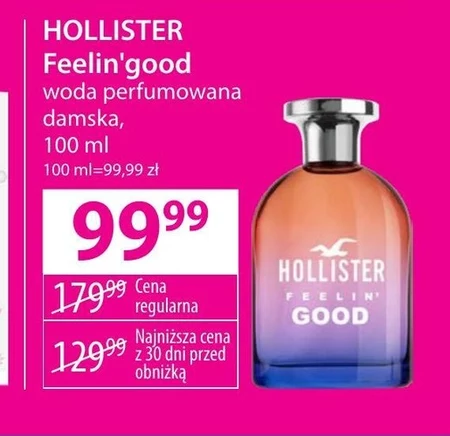 Woda perfumowana damska Hollister