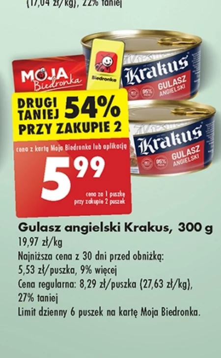 Krakus Gulasz angielski 300 g