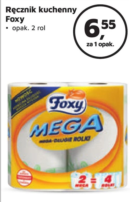 Foxy Mega Ręcznik kuchenny 2 rolki