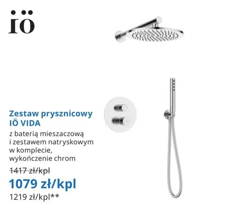 Zestaw prysznicowy IÖ