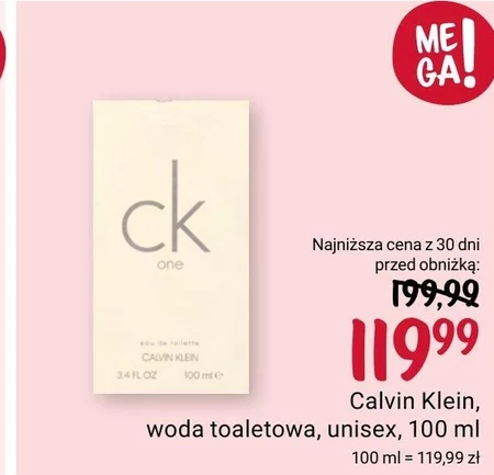 Woda toaletowa Calvin Klein