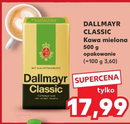Dallmayr Classic Kawa mielona 500 g