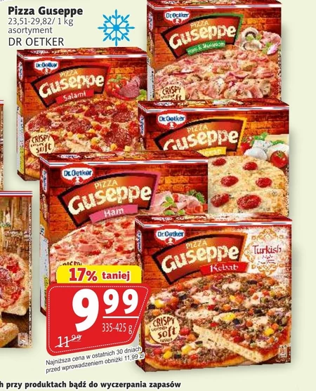Dr. Oetker Guseppe Pizza salami 380 g