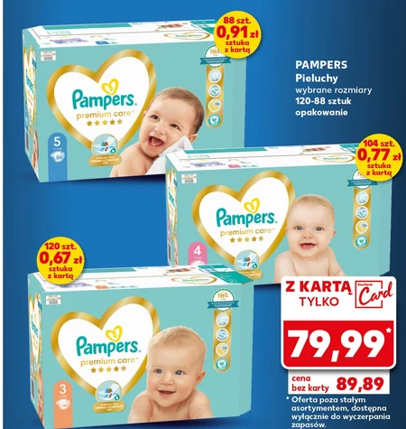 Pampers Premium Care rozmiar 3, 120 pieluszki, 6kg-10kg