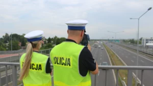 Pruszkowscy policjanci pojawili się na S8. W jakim celu?