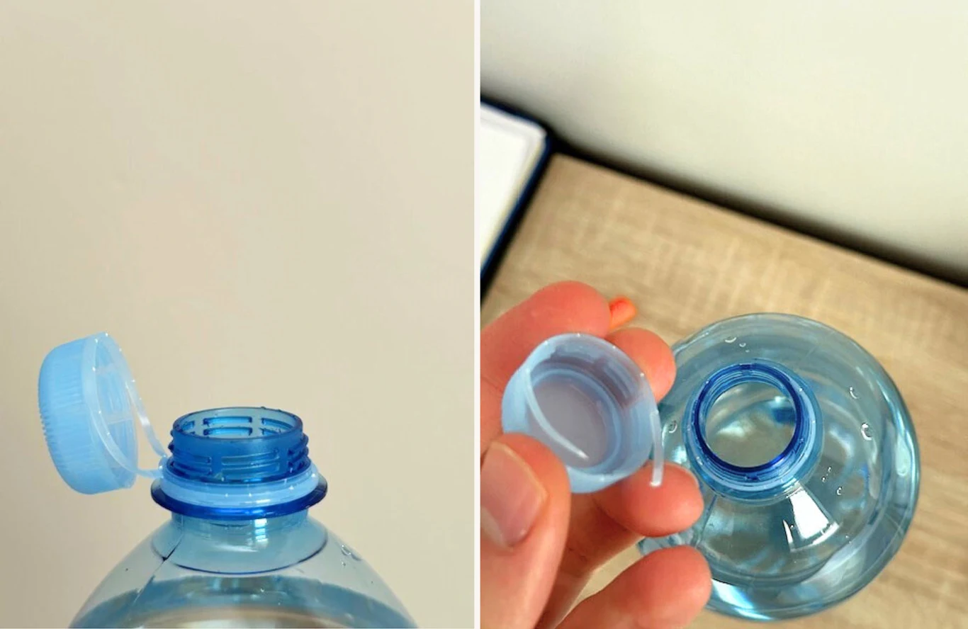 Butelka wody marki własnej Biedronki