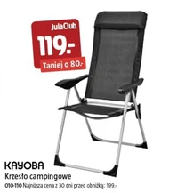 Krzesło turystyczne Kayoba