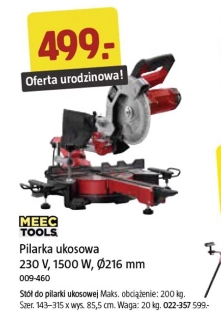 Pilarka ukosowa Meec Tools