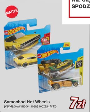 Samochód Hot Wheels niska cena