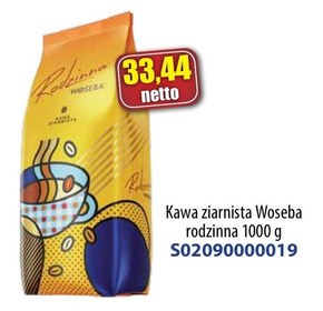 Woseba Rodzinna Kawa ziarnista 1 kg niska cena