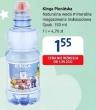 Woda mineralna Kinga Pienińska