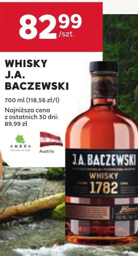J.A. Baczewski Whisky 700 ml