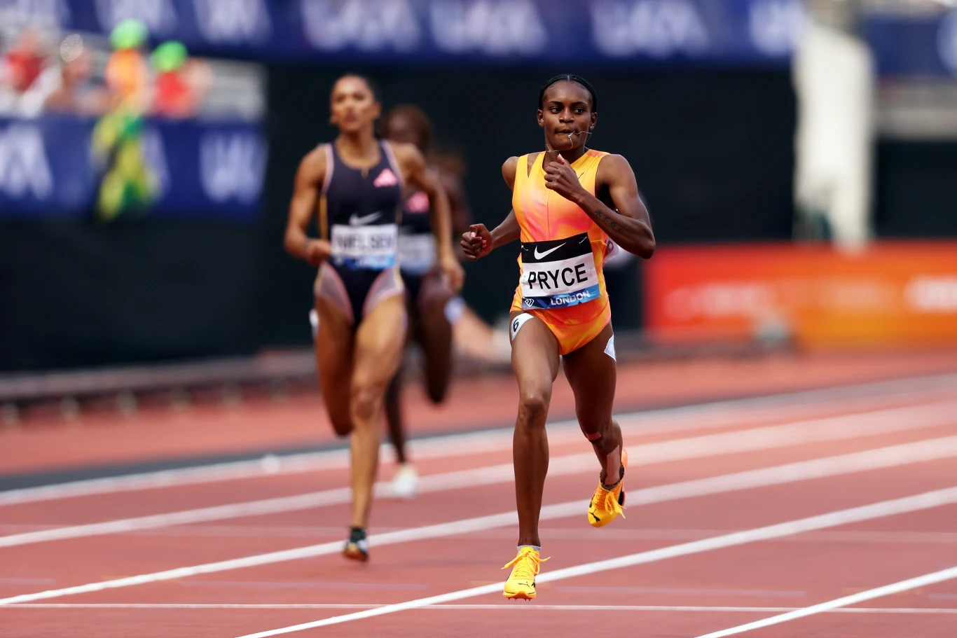 Nickisha Pryce finiszuje w Diamentowej Lidze w Londynie