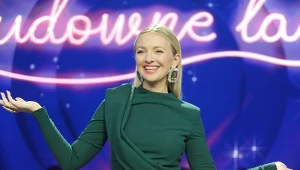 Barbara Kurdej-Szatan na planie "Cudownych lat"