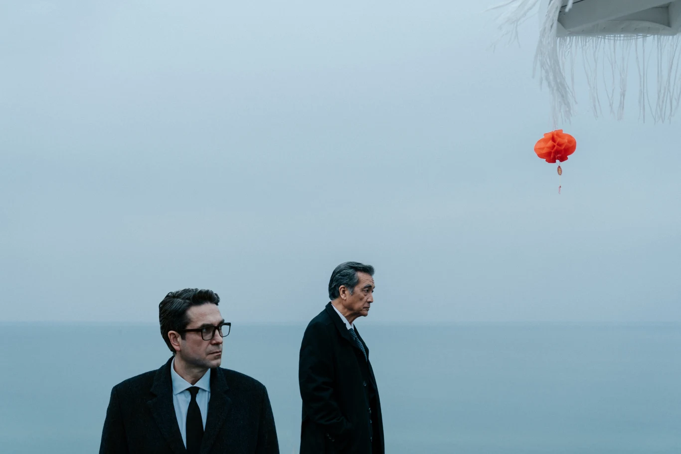 Marcin Dorociński i Daxing Zhang w filmie "Minghun"