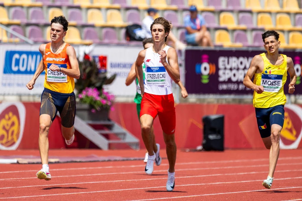 Stanisław Strzelecki został mistrzem Europy U-18 na 400 metrów Stanisław Strzelecki został mistrzem Europy U-18 na 400 metrów