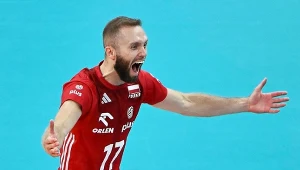 Paweł Zatorski, libero reprezentacji Polski, w czasie meczu z Japonią