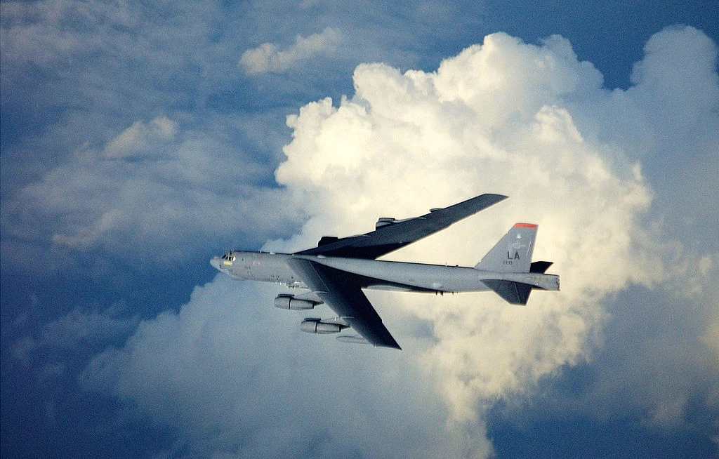 Amerykański bombowiec B-52 Amerykański bombowiec B-52
