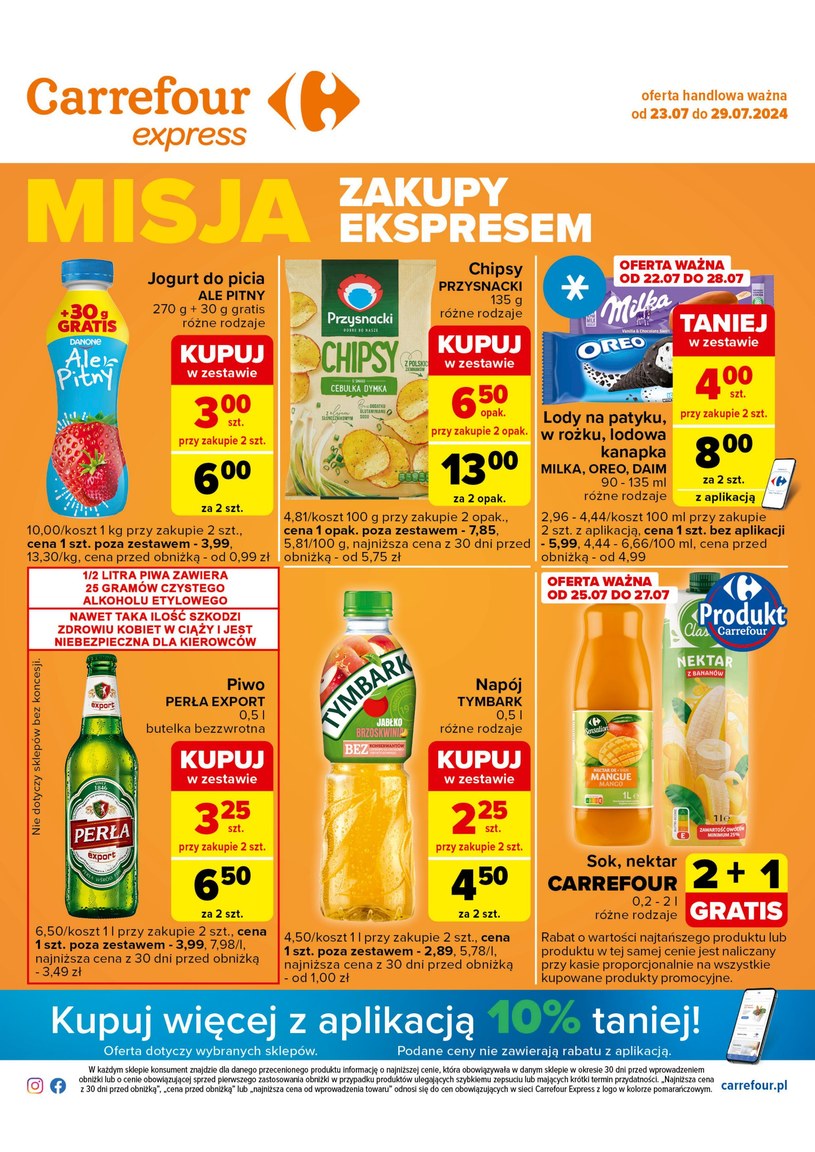 Gazetka promocyjna Carrefour Express - ważna od 23. 07. 2024 do 29. 07. 2024