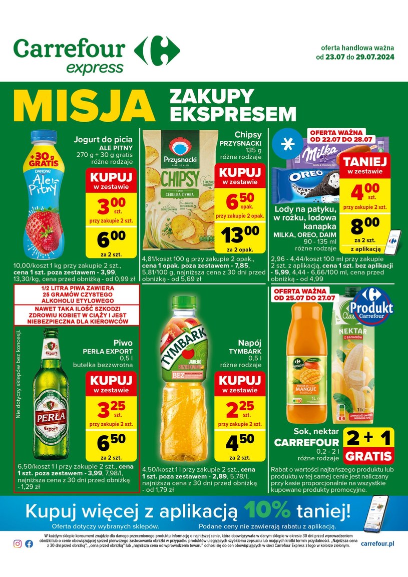 Gazetka promocyjna Carrefour Express - ważna od 23. 07. 2024 do 29. 07. 2024