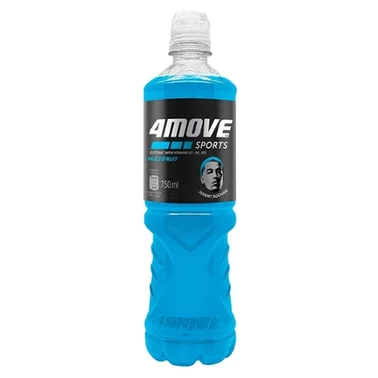 4Move Napój izotoniczny niegazowany o smaku wieloowocowym 750 ml - 0