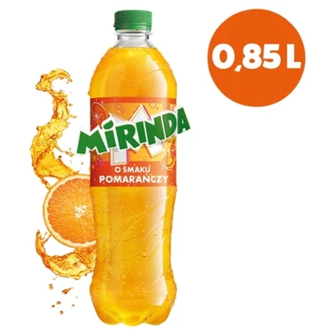 Mirinda Napój gazowany o smaku pomarańczowym 850 ml - 2