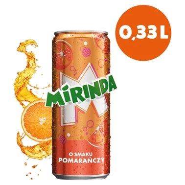 Mirinda Napój gazowany o smaku pomarańczowym 330 ml - 3