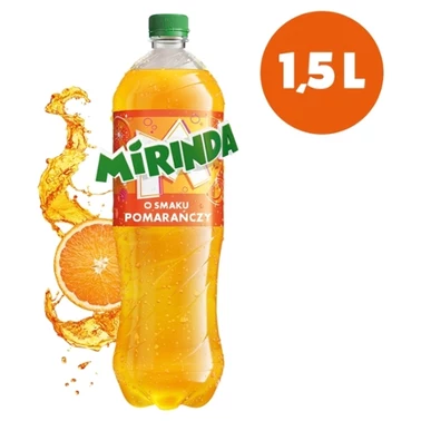 Mirinda Napój gazowany o smaku pomarańczowym 1,5 l - 2