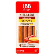 JBB Bałdyga Kiełbaski bekonowo serowe 190 g