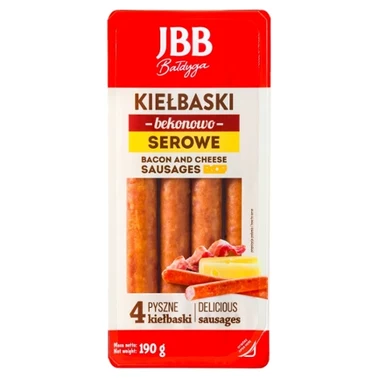 JBB Bałdyga Kiełbaski bekonowo serowe 190 g - 0