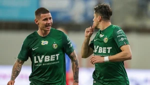 Patryk Klimala i Petr Schwarz