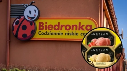 Biedronka oferuje lody Grycan za darmo!