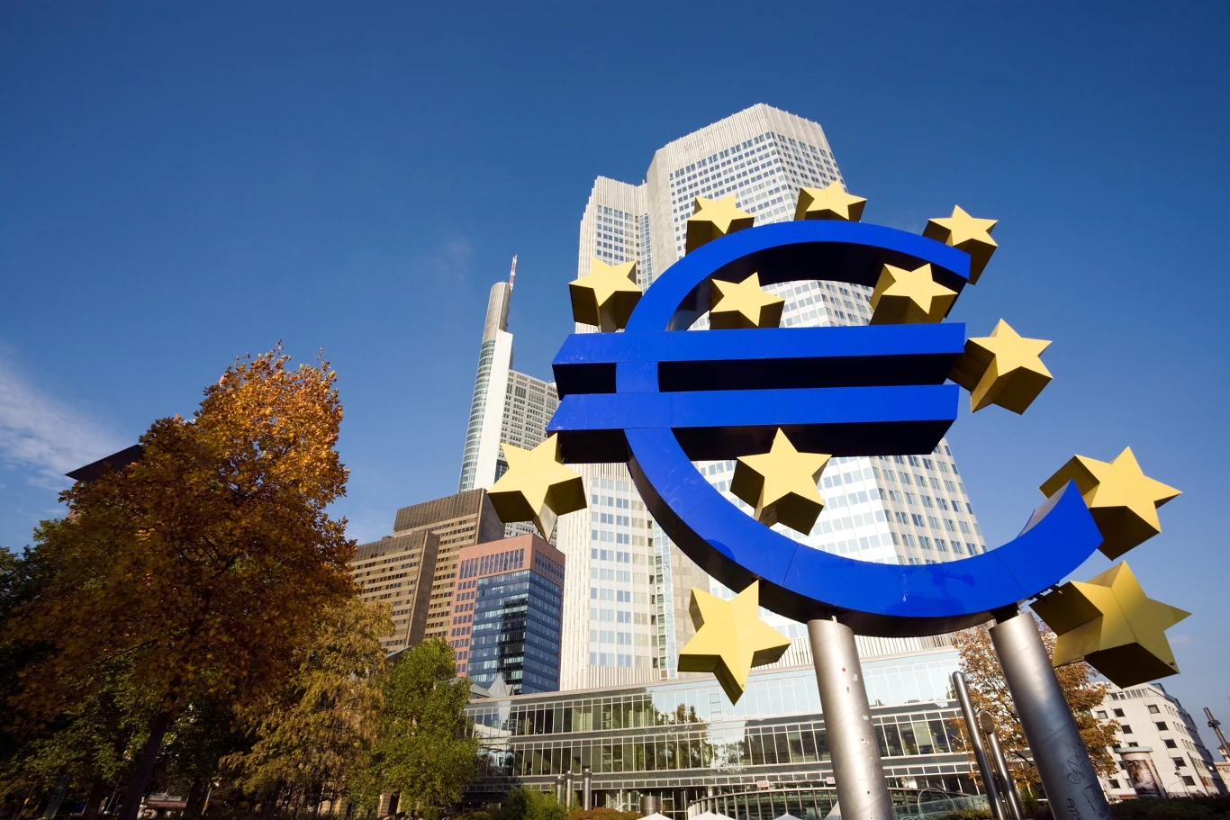 Budynek Europejskiego Banku Centralnego. Budynek Europejskiego Banku Centralnego.