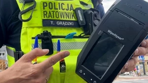 Policja ma nowe przenośne narkotesty. Działają szybko i skutecznie / Fot. strazak_w_policji @instagram 