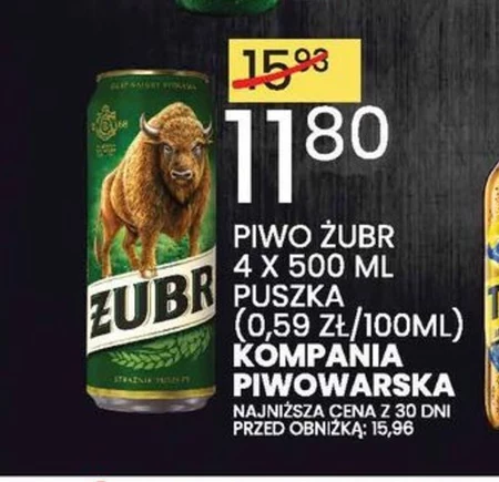 Пиво Żubr