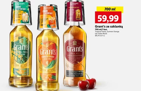 Grant's Triple Wood Blended Scotch Whisky 700 ml