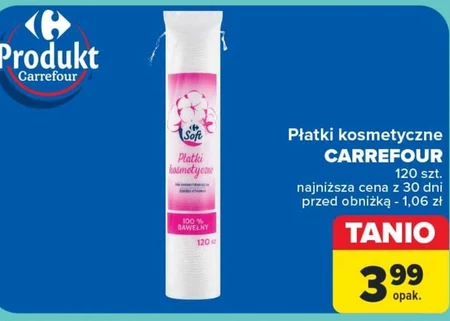 Płatki kosmetyczne Carrefour