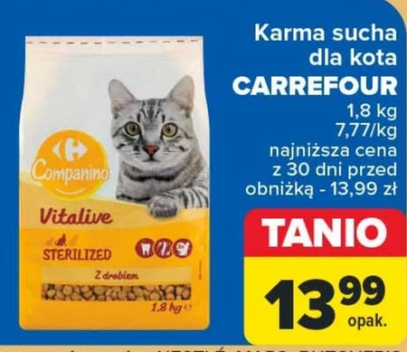 Karma dla kota Carrefour