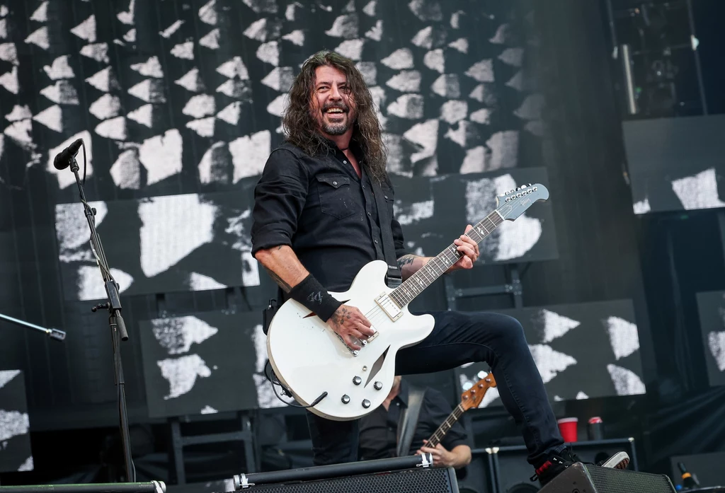 Dave Grohl i zespół Foo Fighters