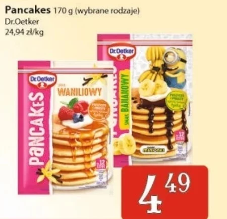 Dr. Oetker Pancakes smak waniliowy 170 g