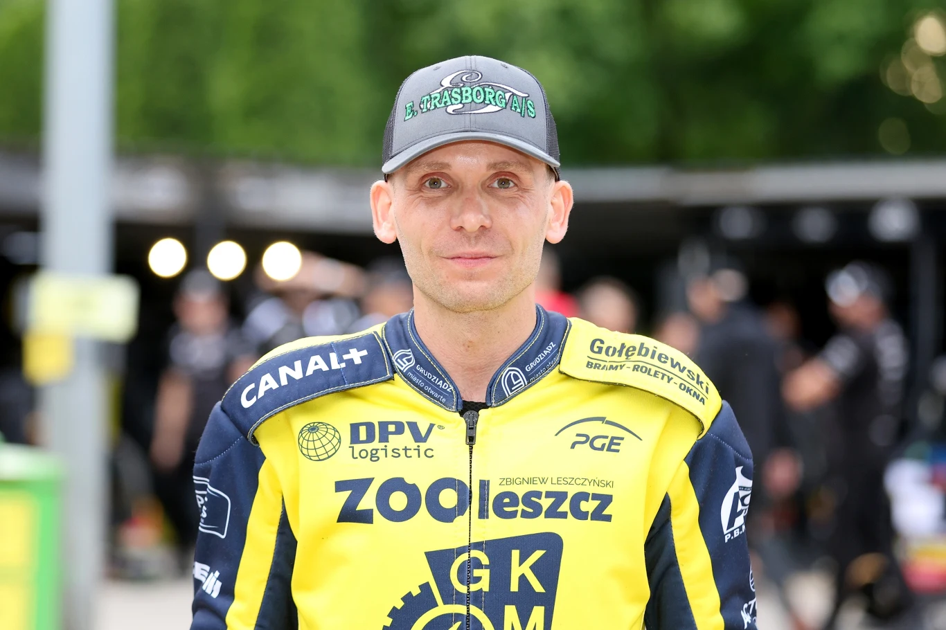 Michael Jepsen Jensen w barwach GKM-u Grudziądz. Michael Jepsen Jensen w barwach GKM-u Grudziądz.