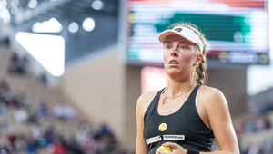 Magdalena Fręch walczyła o awans do ćwierćfinału WTA 250 w Pradze