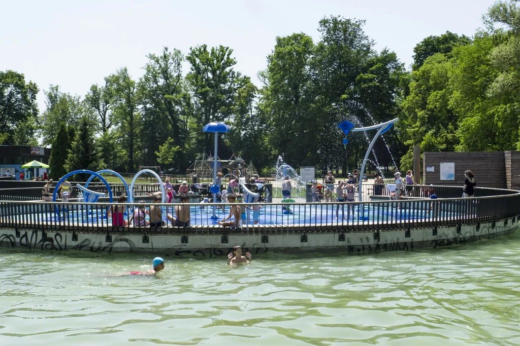 Park wodny w Parku Jordana w Krakowie