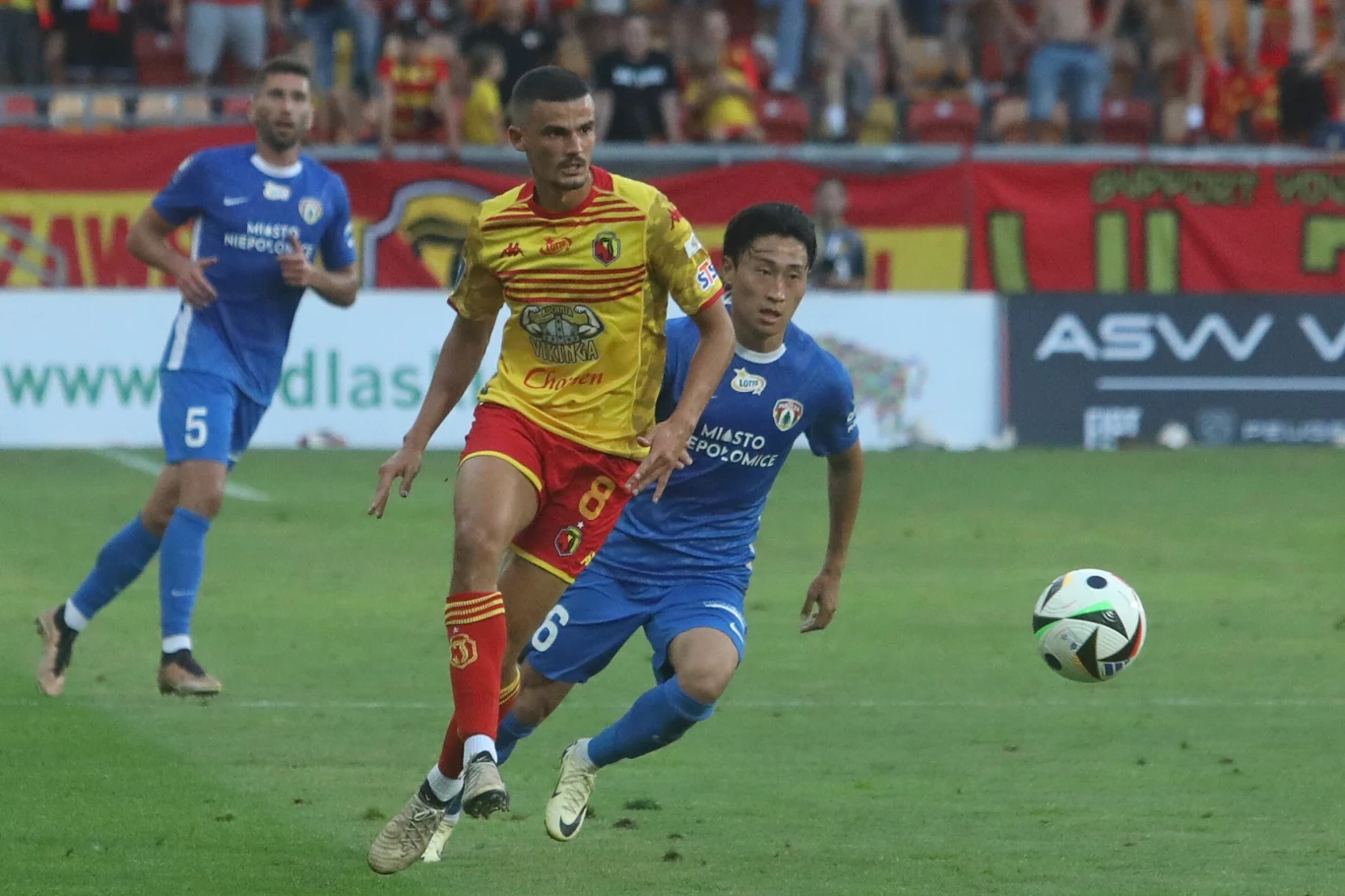 Mecz FK Poniewież - Jagiellonia Białystok Mecz FK Poniewież - Jagiellonia Białystok