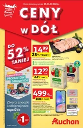 Ceny w dół w Auchan 