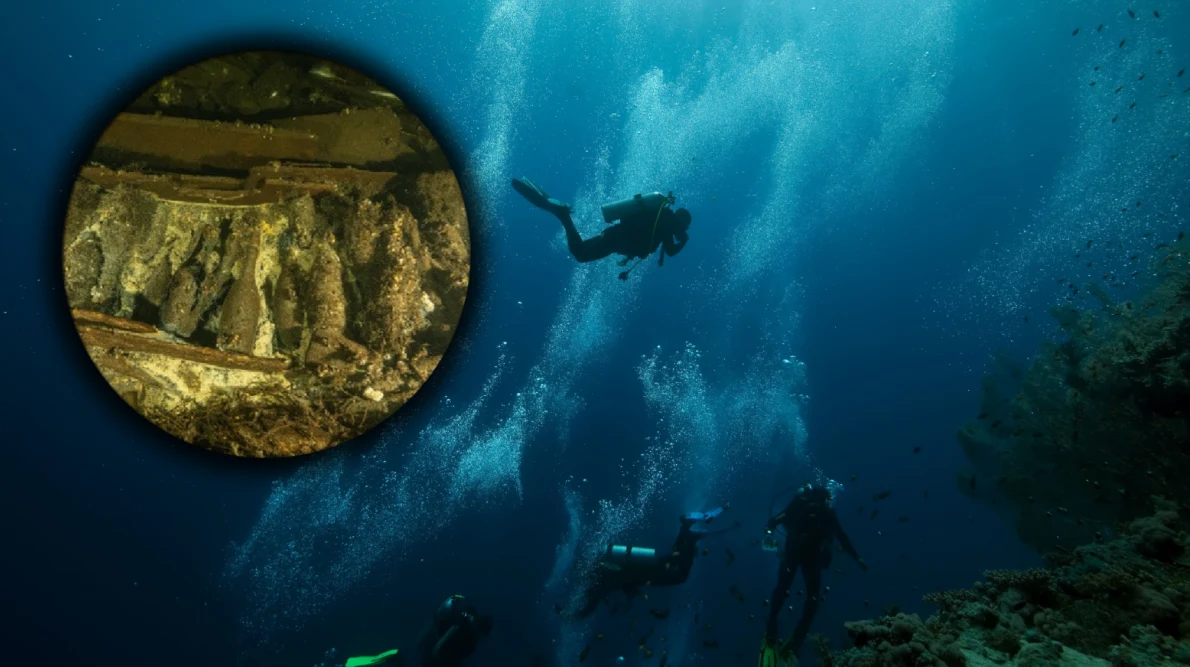 We wraku XIX-wiecznego statku nurkowie odnaleźli setki butelek z szampanem i woda mineralną We wraku XIX-wiecznego statku nurkowie odnaleźli setki butelek z szampanem i woda mineralną