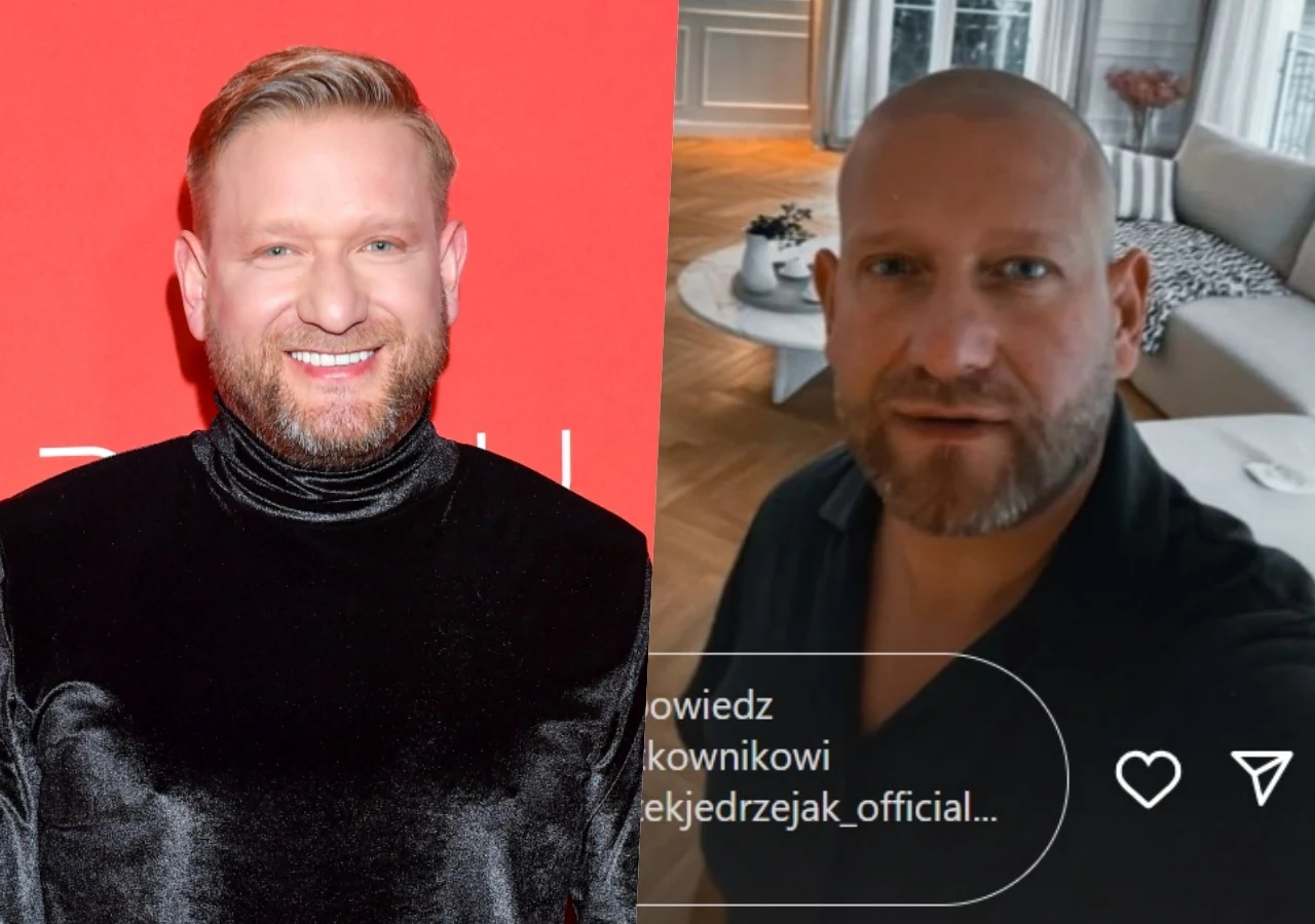 Bartek Jędrzejak zgolił się na łyso